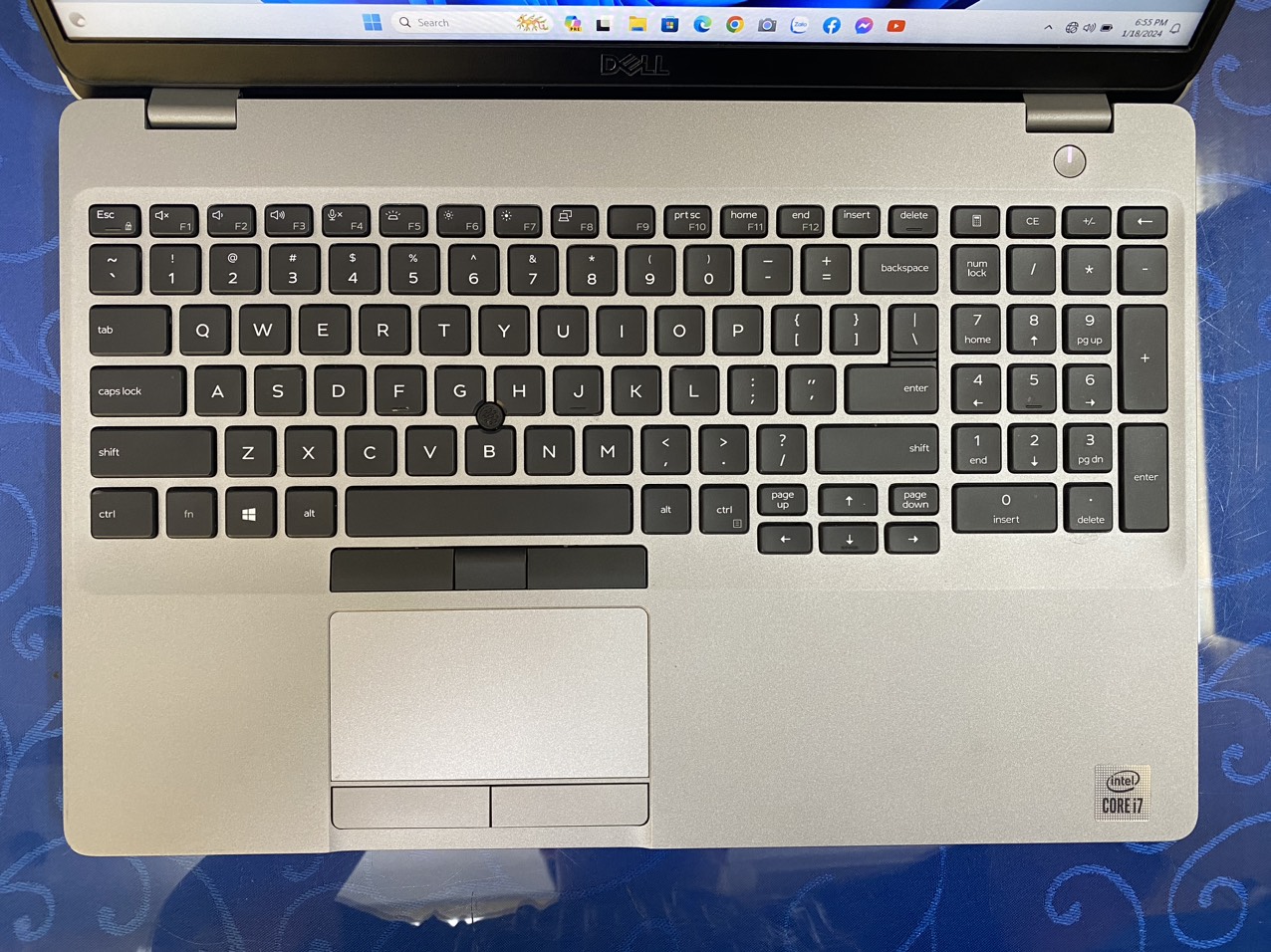 DELL PRECISION 3551 I7 10850H 16GB 15.6" VGA 4GB