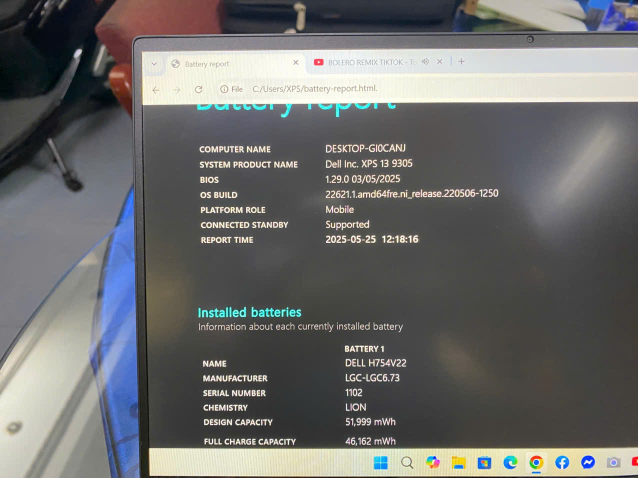 DELL XPS 9305 I7 1165G7 16GB 512GB 13.3"FHD