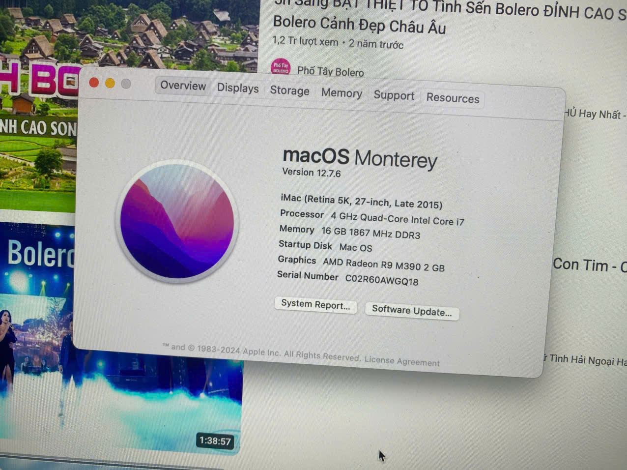 IMAC LATE 2015 I7 QUAD CORE 4GHZ 16GB 128GB + 2TB 27"5K